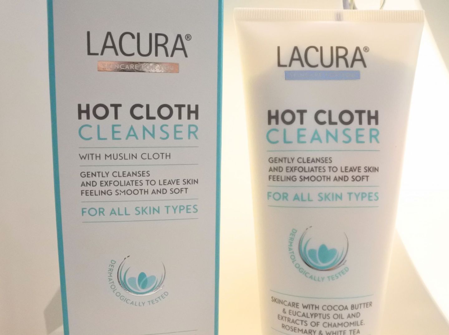 Lacura Aldi hot cloth cleanser 