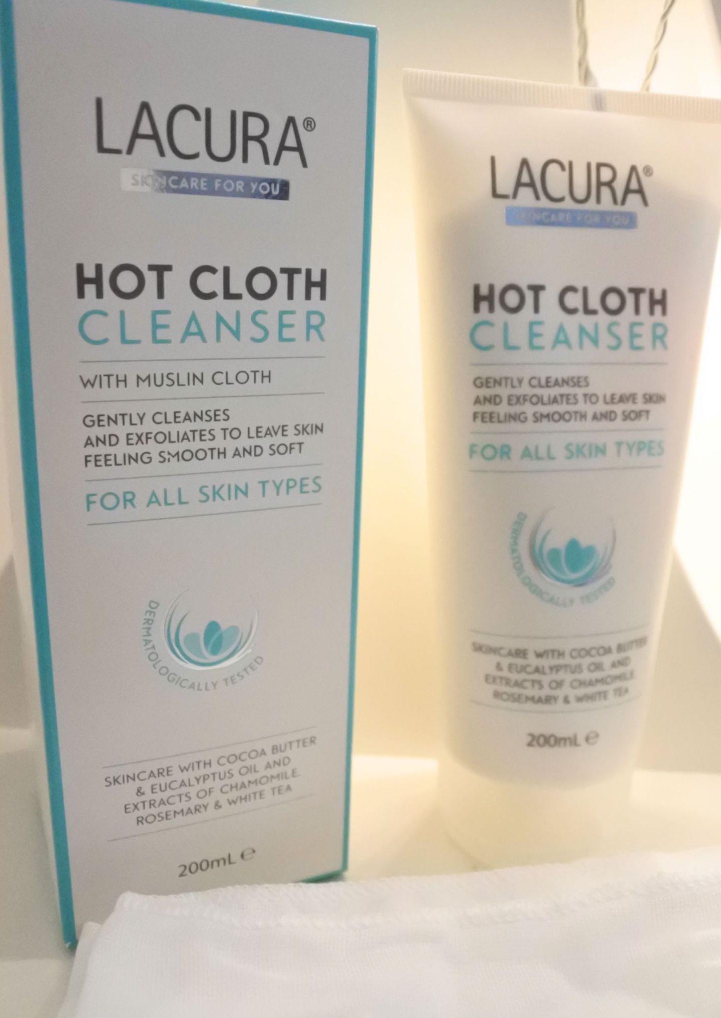 Lacura Aldi hot cloth cleanser 