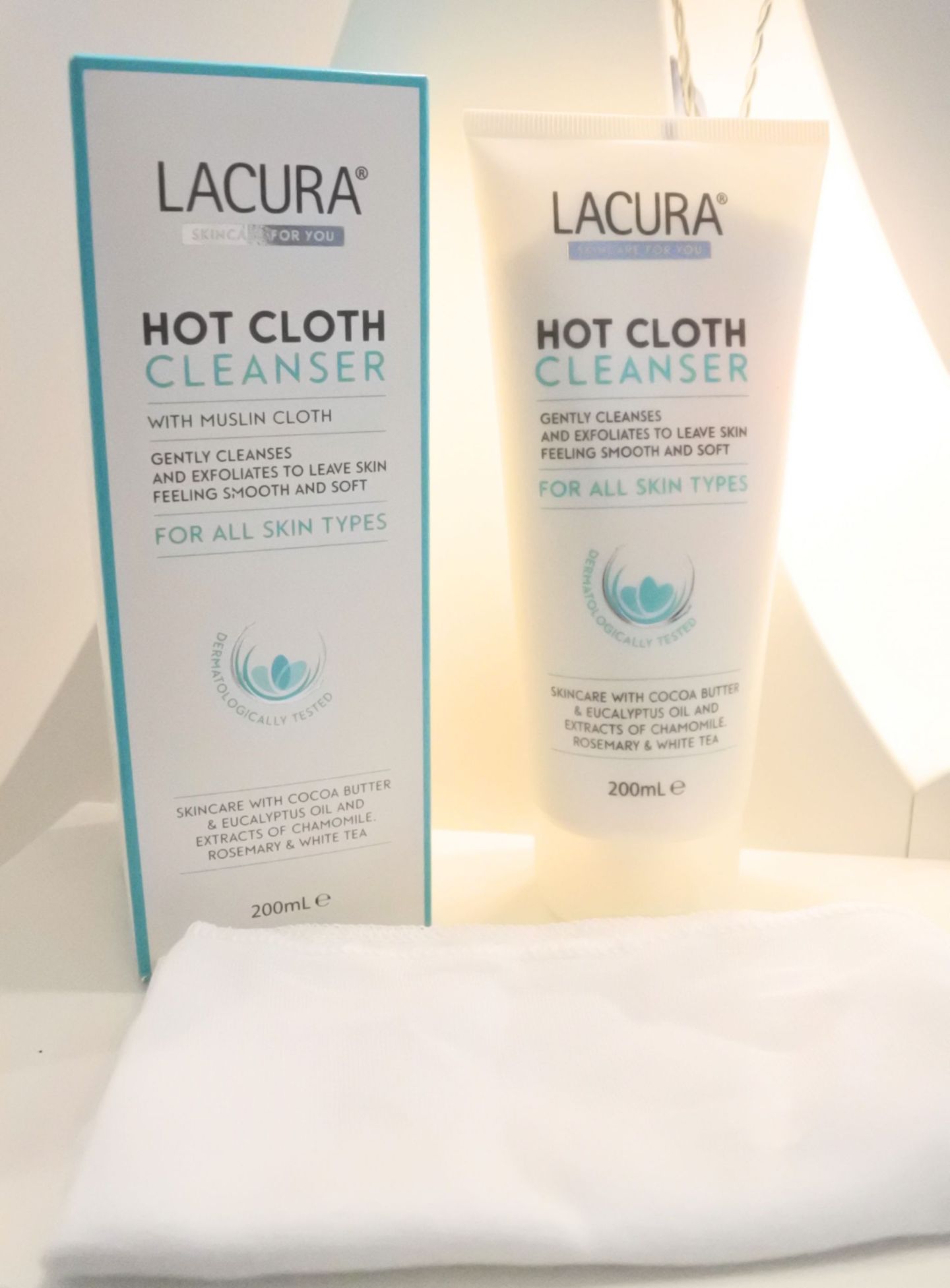 Lacura Aldi hot cloth cleanser 